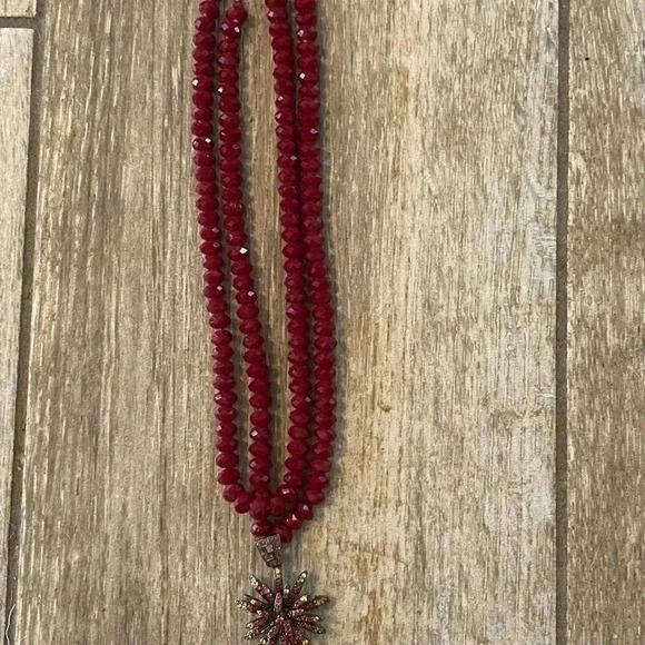 High End Short Beaded Double String Necklace - Picture 6 of 7